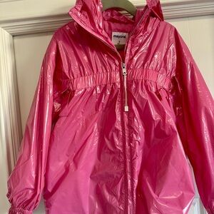 Mayoral Shiny Pink Raincoat for Kids